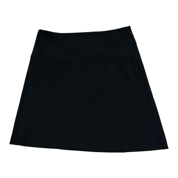 Elle Dresses & Skirts - Elle Skirt Sz 8 Black Tie Business Career Lined Stretch Back Zipper MSRP$44